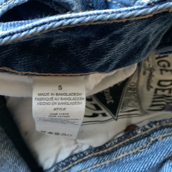 Garage Vintage Héritage 75 distressed Mom Jeans - Picture 10 of 12